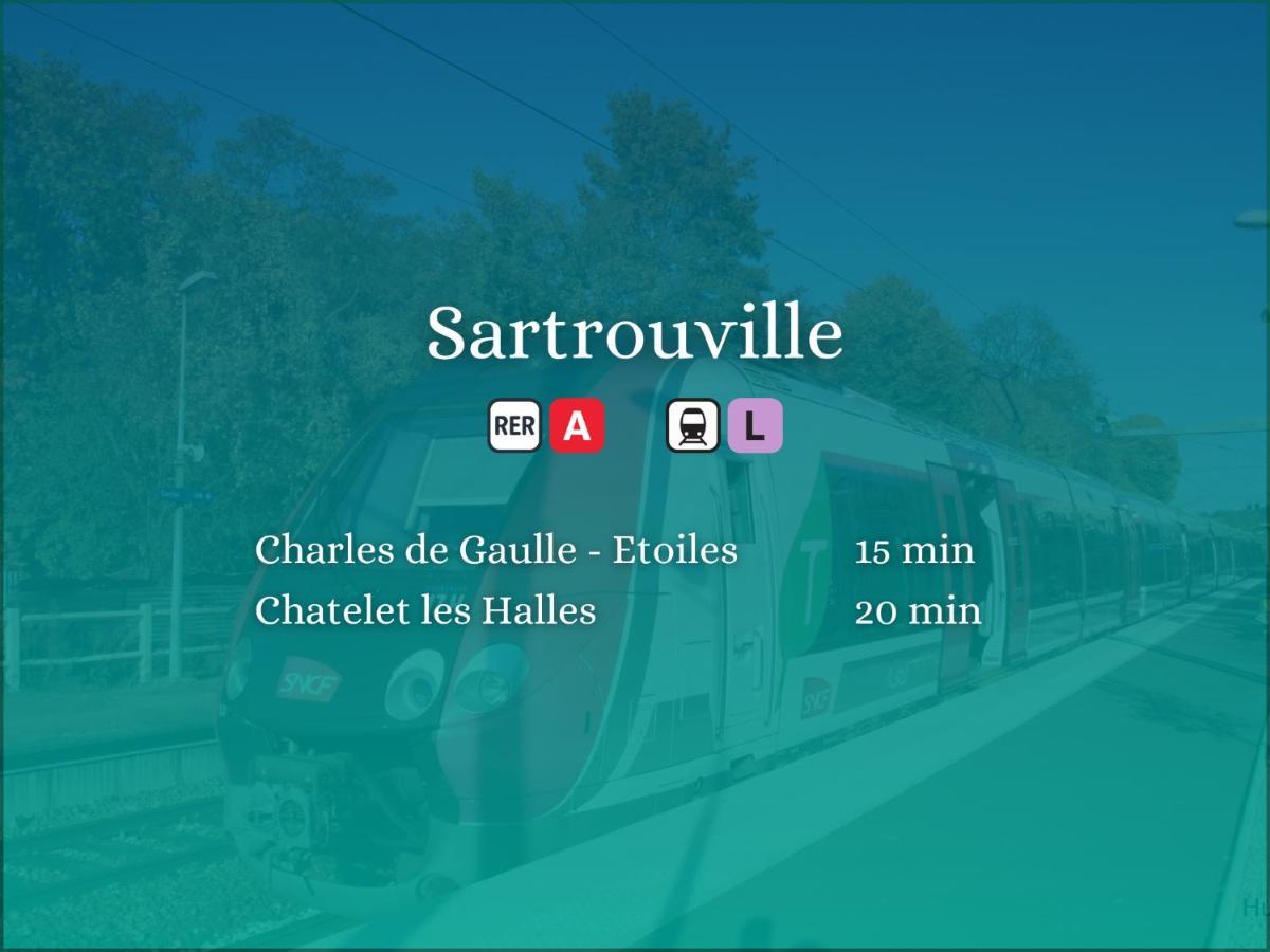 Le Petit A 20 Min De Paris En Rer A Apartment Sartrouville